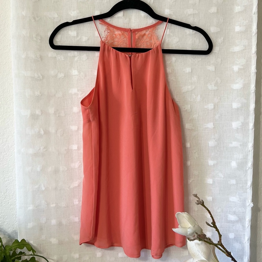 Lacey Halter High Neck Blouse